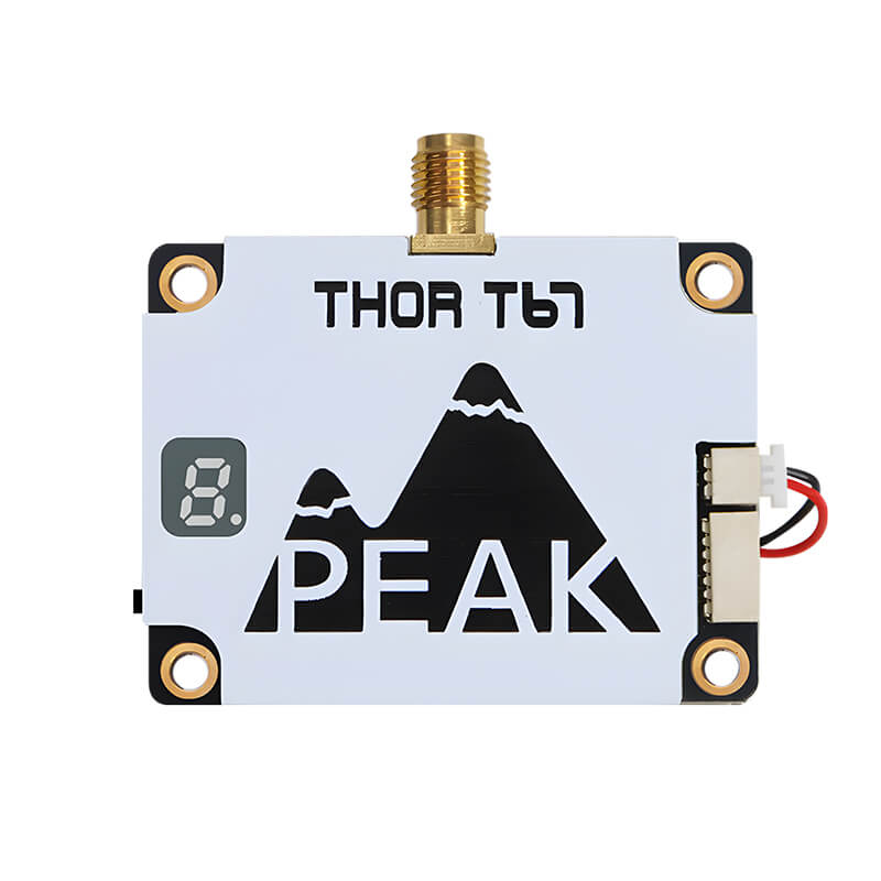 Відеопередавач PeakFPV THOR T67 6.1–7.2GHz 3W VTX 64CH з SmartAudio та SMA